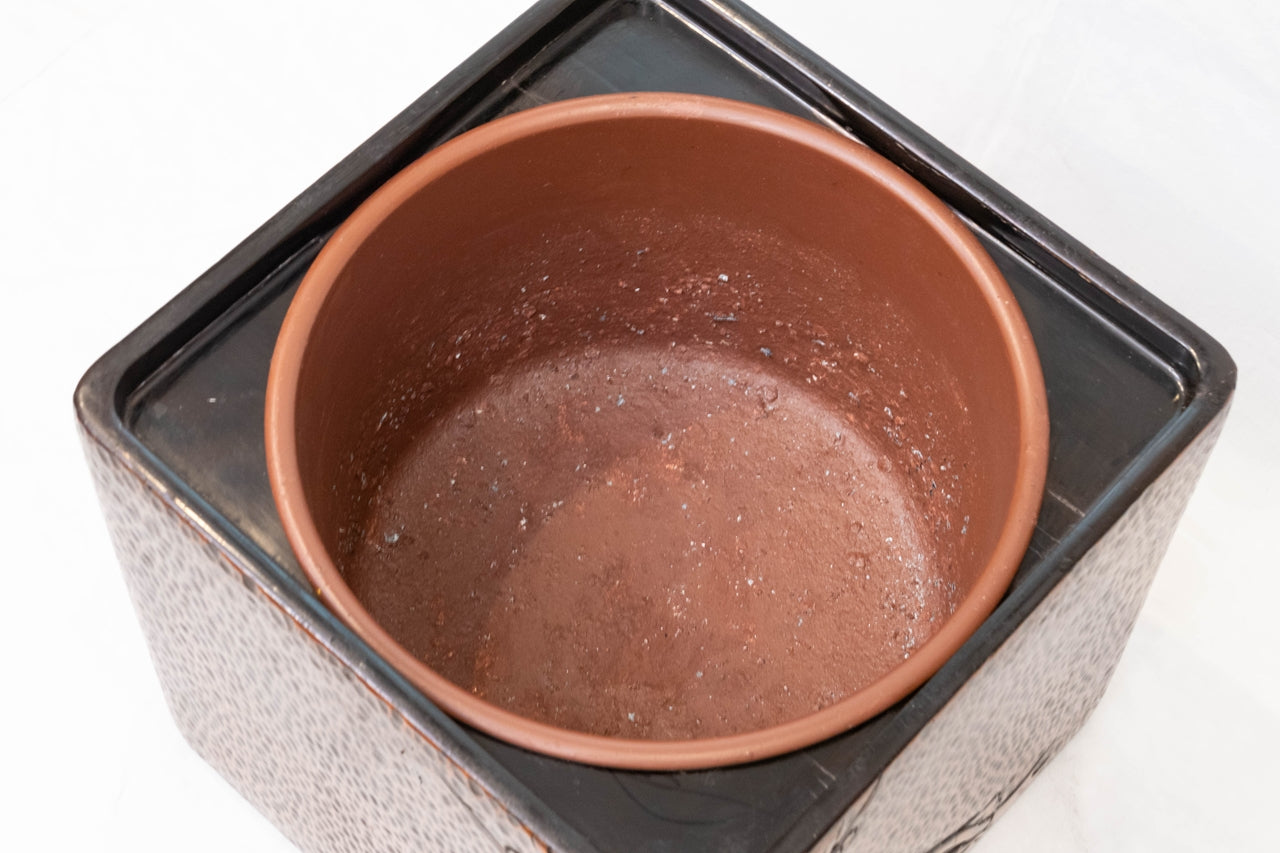 アンティーク火鉢の手あぶり火鉢スタートセット(タイプ:KH-202)