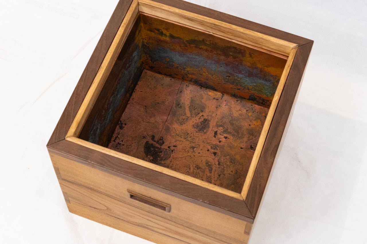 アンティーク火鉢の手あぶり火鉢スタートセット(タイプ:KH-203)