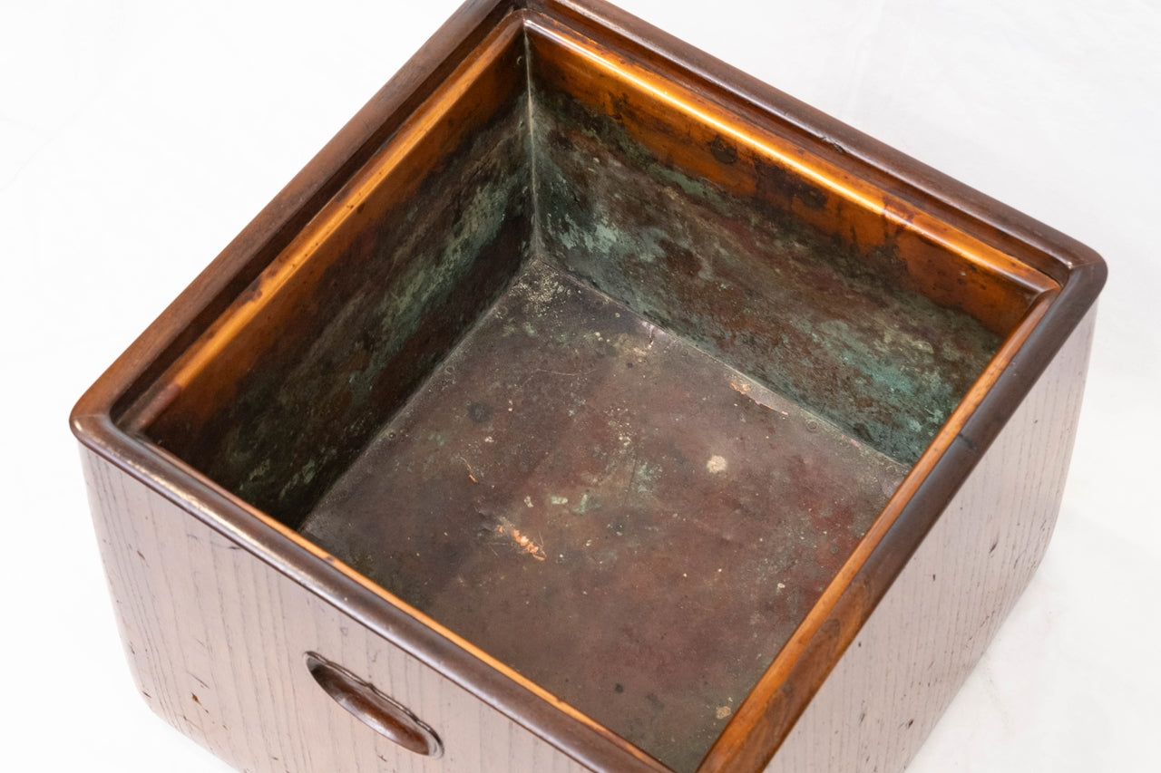 アンティーク火鉢の手あぶり火鉢スタートセット(タイプ:KH-204)