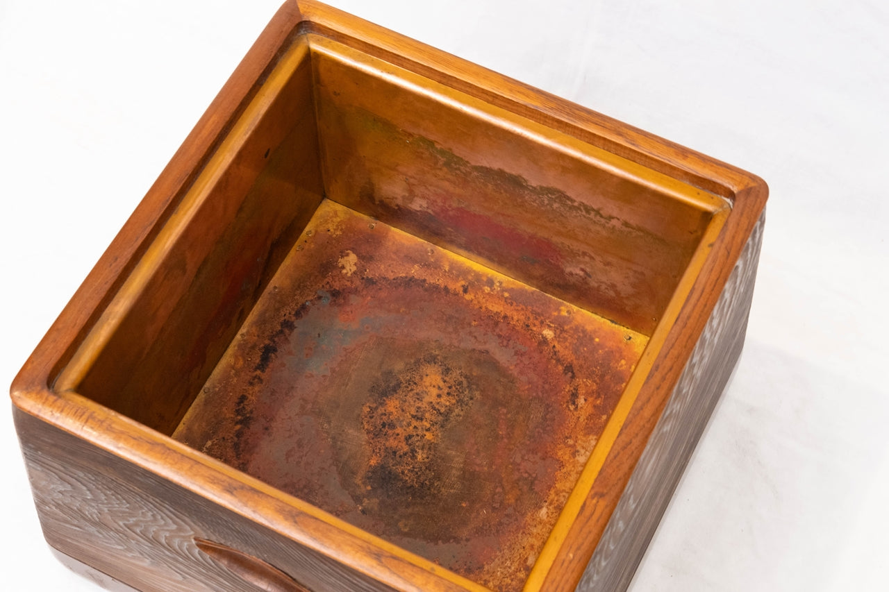 アンティーク火鉢の手あぶり火鉢スタートセット(タイプ:KH-210)