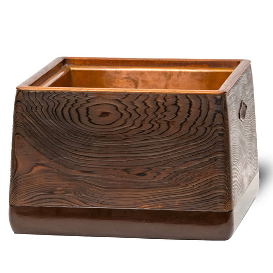 アンティーク火鉢の手あぶり火鉢スタートセット(タイプ:KH-210)