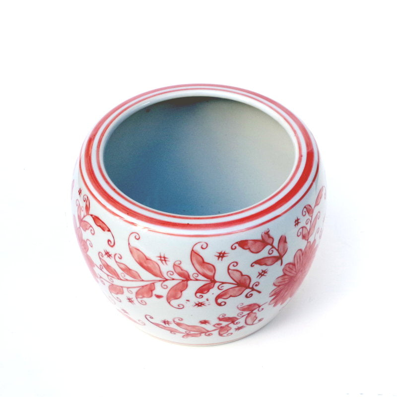 新品 ミニ火鉢 陶器セット ピンク