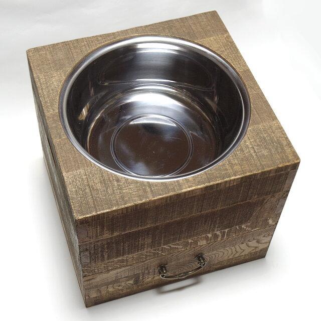 箱火鉢<エイジング加工>+道具セット