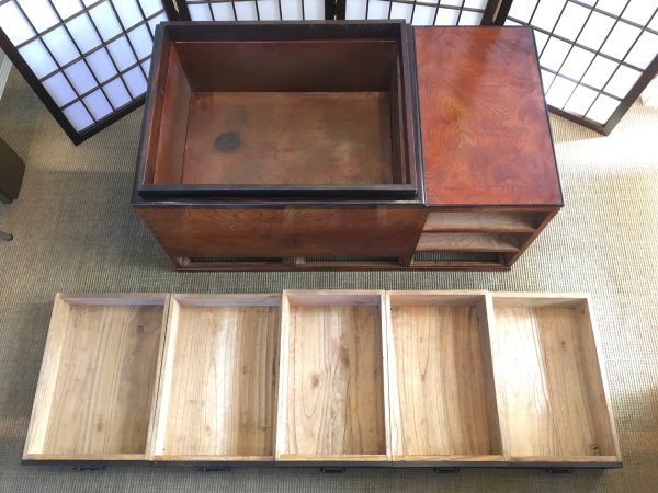 関東特大長火鉢 KT274