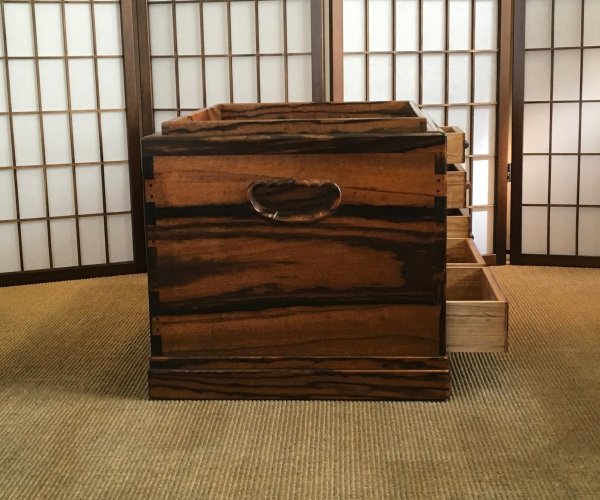 黒柿関東長火鉢 KTK307