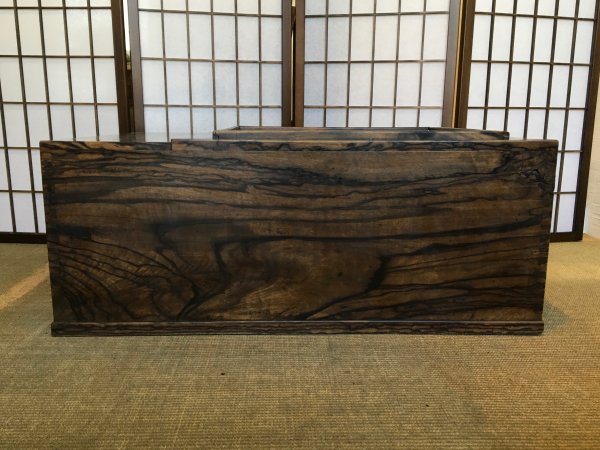 黒柿特大関東長火鉢 KTK309