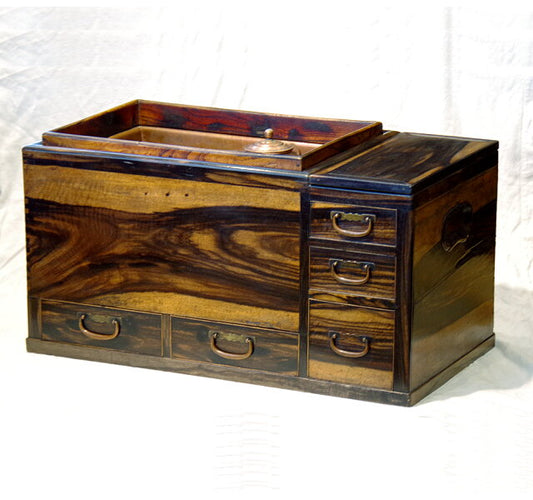 総黒柿関東長火鉢 KTK310