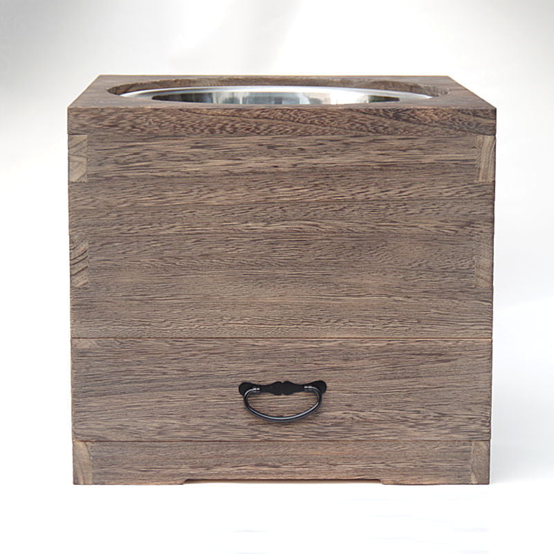 箱の桐火鉢(新品)