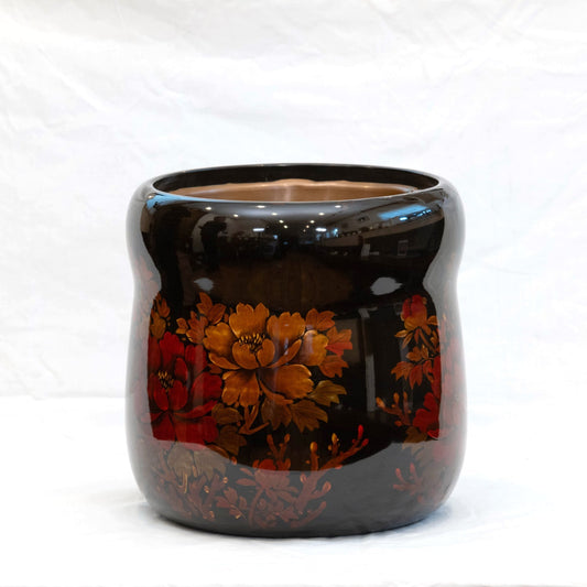 漆器塗丸火鉢 SM511