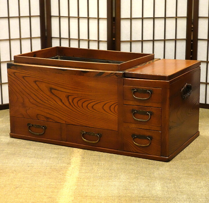 関東長火鉢 KT254 – 【火鉢専門通販ショップ】火鉢.shop 増田屋